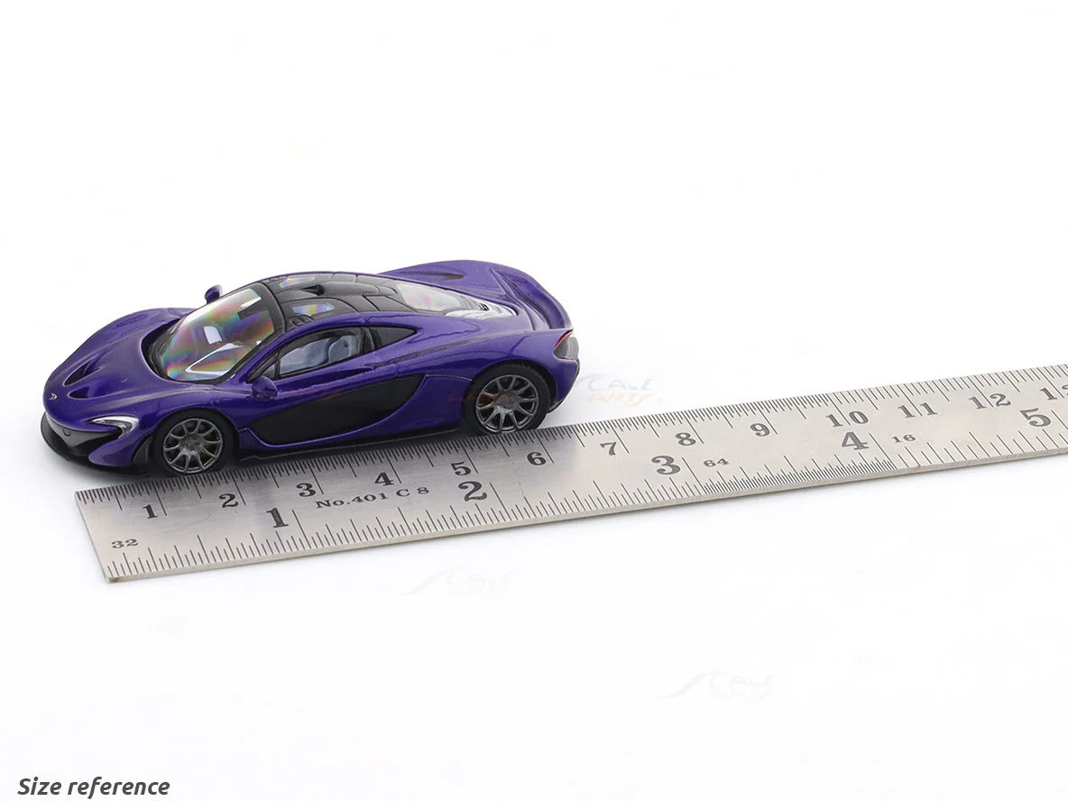 McLaren P1 blue 1:64 PosterCars licensed diecast scale model car miniature car - Image 11