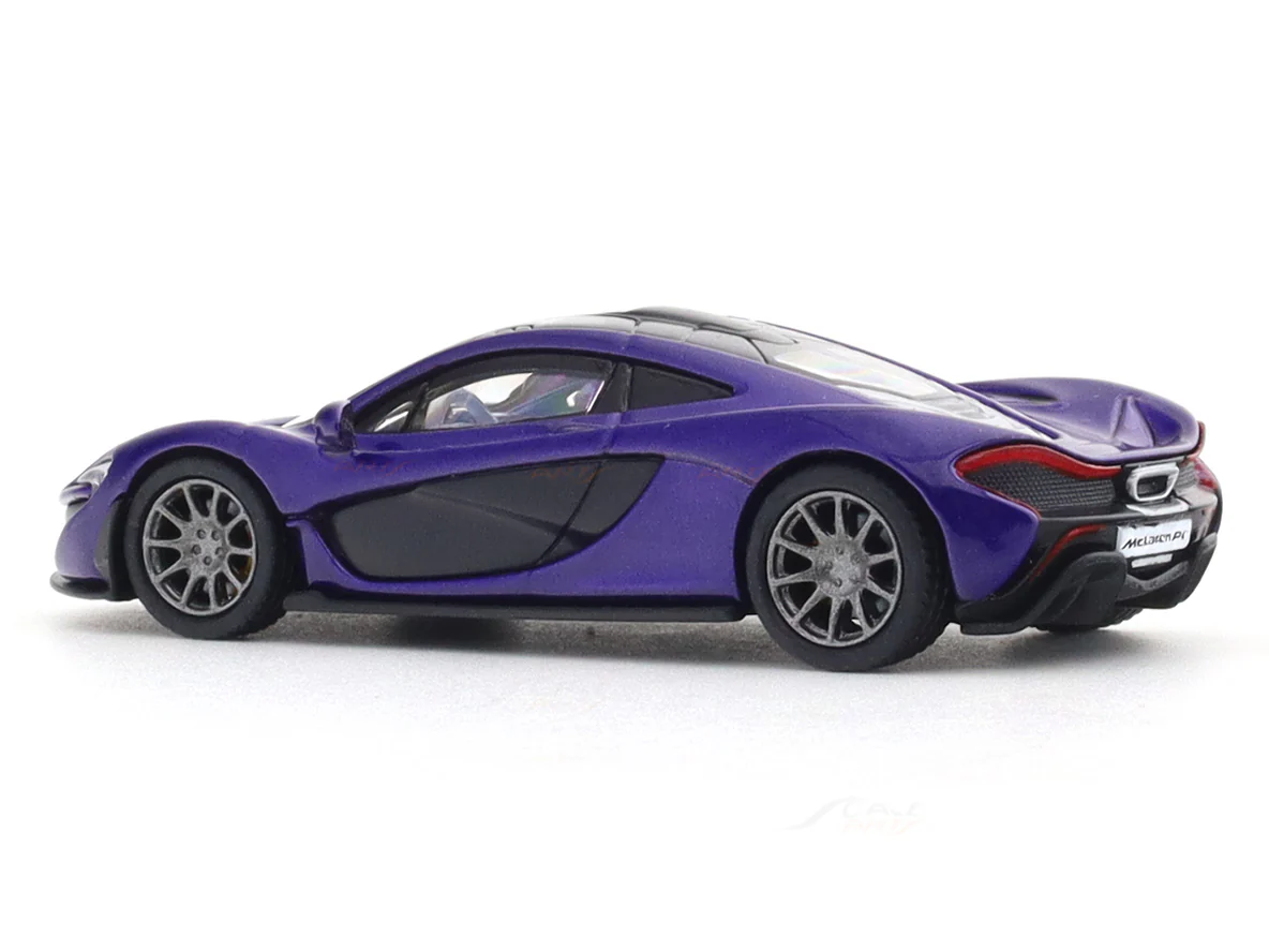 McLaren P1 blue 1:64 PosterCars licensed diecast scale model car miniature car - Image 3