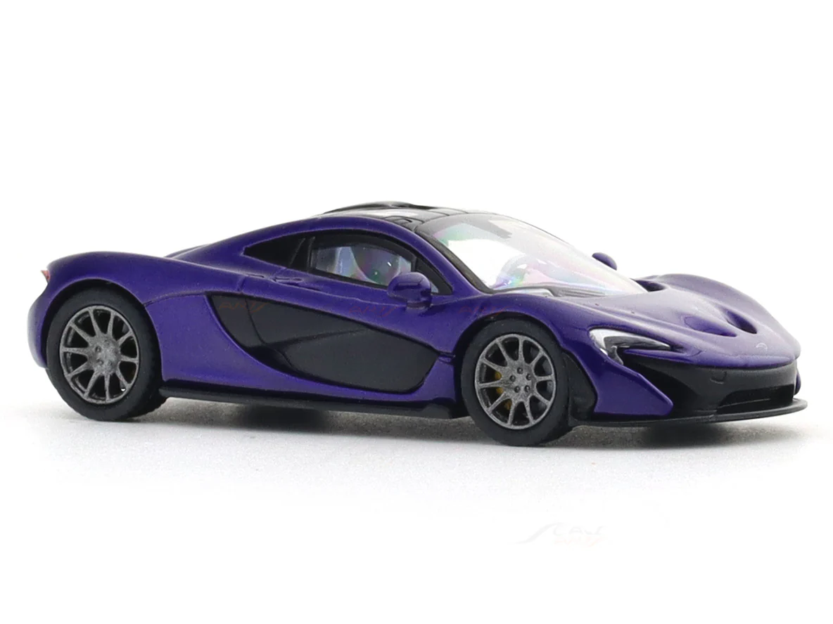 McLaren P1 blue 1:64 PosterCars licensed diecast scale model car miniature car - Image 6