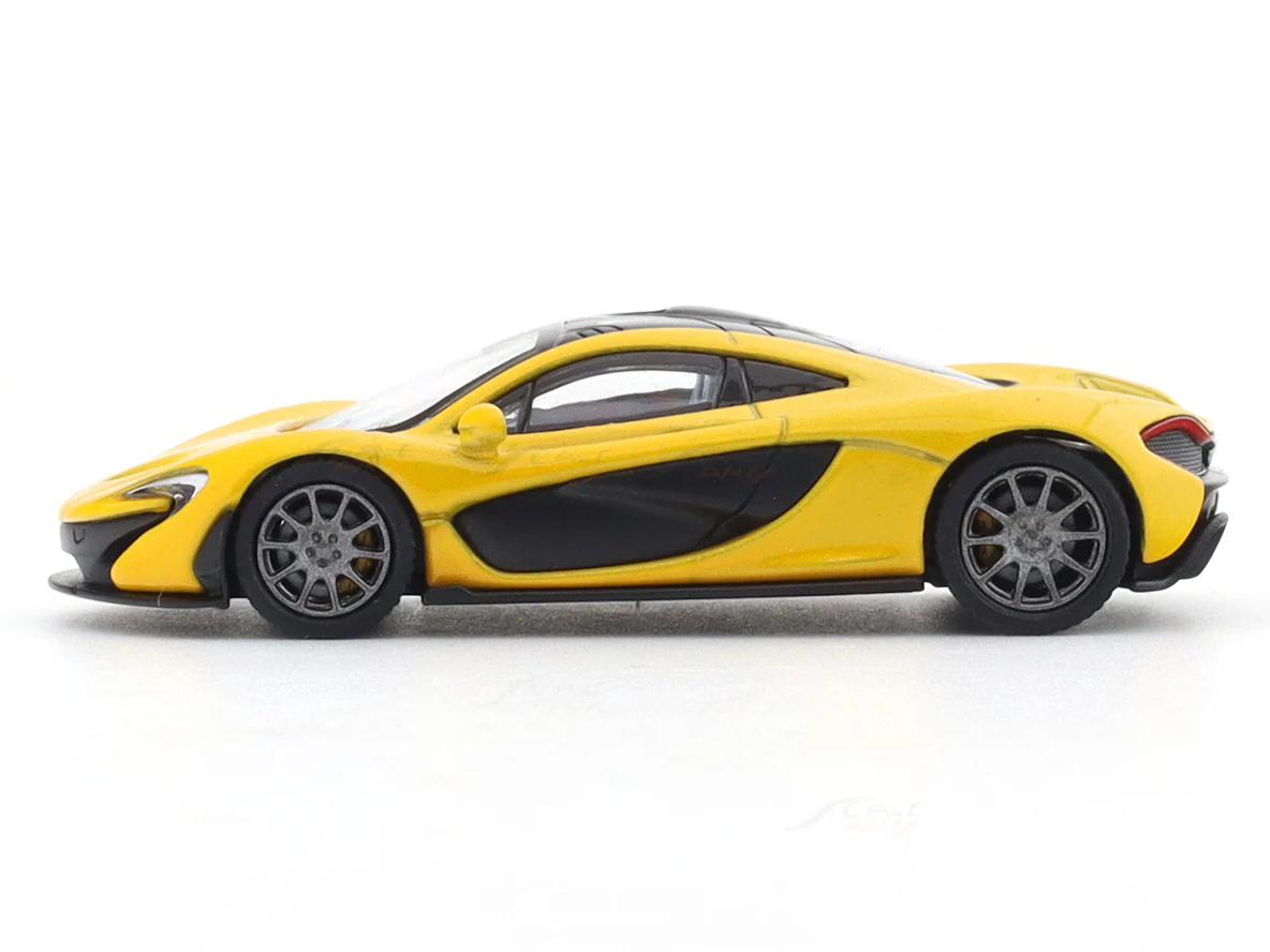 McLaren P1 yellow 1:64 PosterCars licensed diecast scale model car miniature car - Image 2