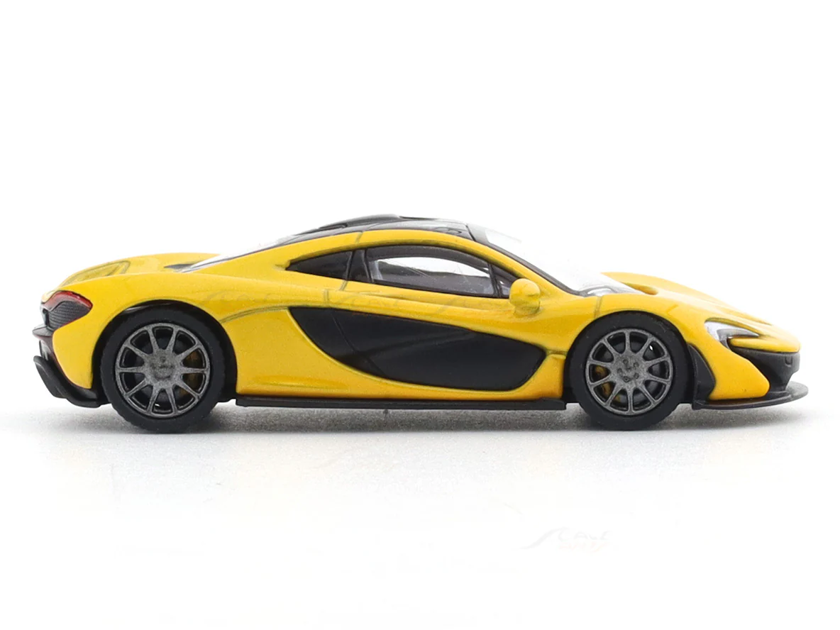 McLaren P1 yellow 1:64 PosterCars licensed diecast scale model car miniature car - Image 5
