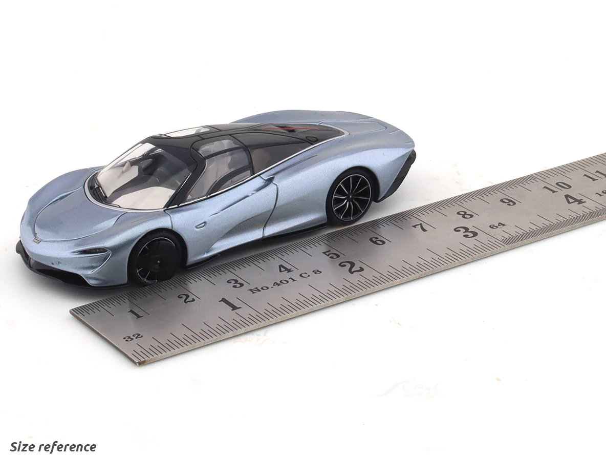 McLaren Speedtail blue 1:64 LCD Models diecast scale model car miniature - Image 9