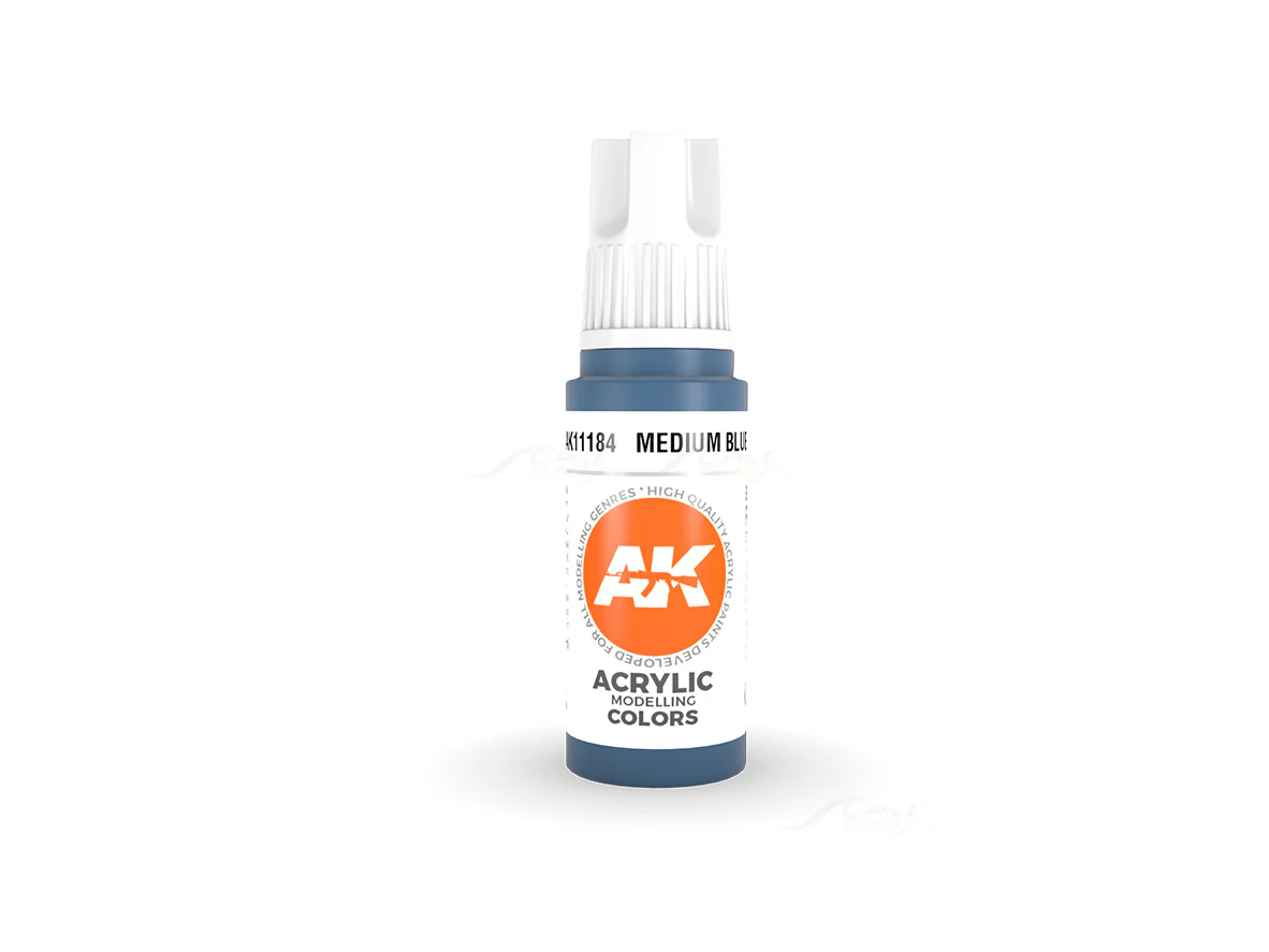 Medium Blue 17ml AK Interactive acrylic color AK11184