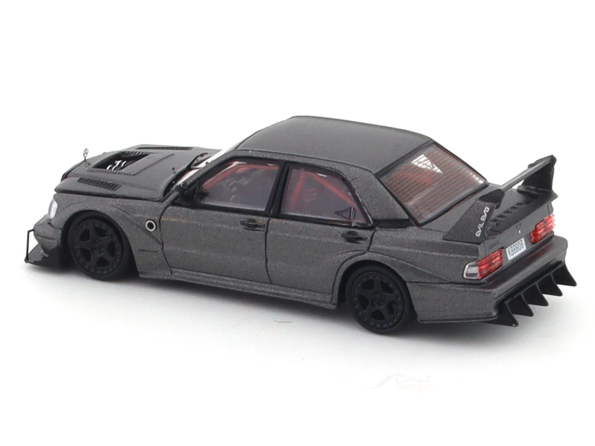 Mercedes-Benz 190E W201 1:64 Rhino Model diecast scale model car - Image 9