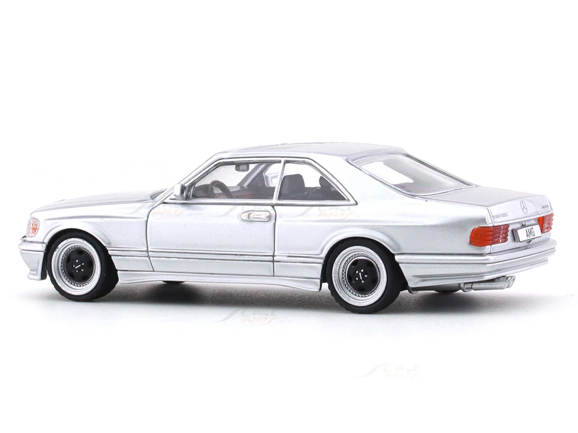 Mercedes-Benz 560 SEC AMG 1:64 Rhino Model diecast scale model car miniature - Image 3