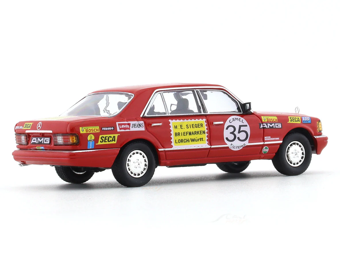 Mercedes-Benz 560 SEL W126 1:64 Master diecast scale model car collectible - Image 4