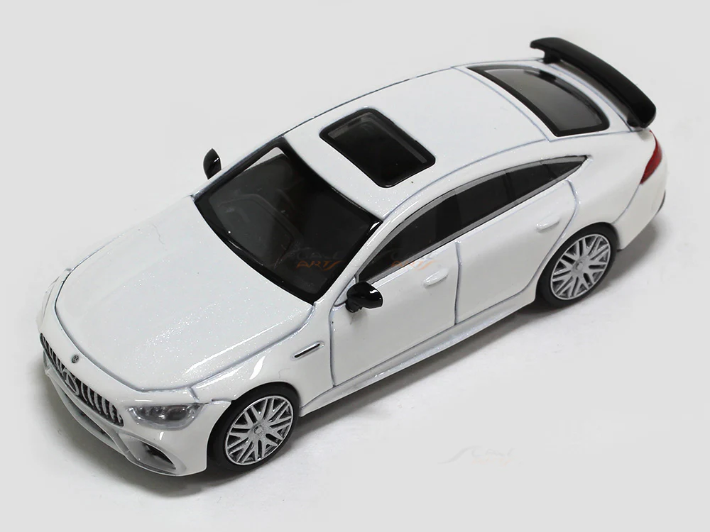 Mercedes-Benz AMG GT S 63 White 1:64 Paragon diecast scale miniature car - Image 7