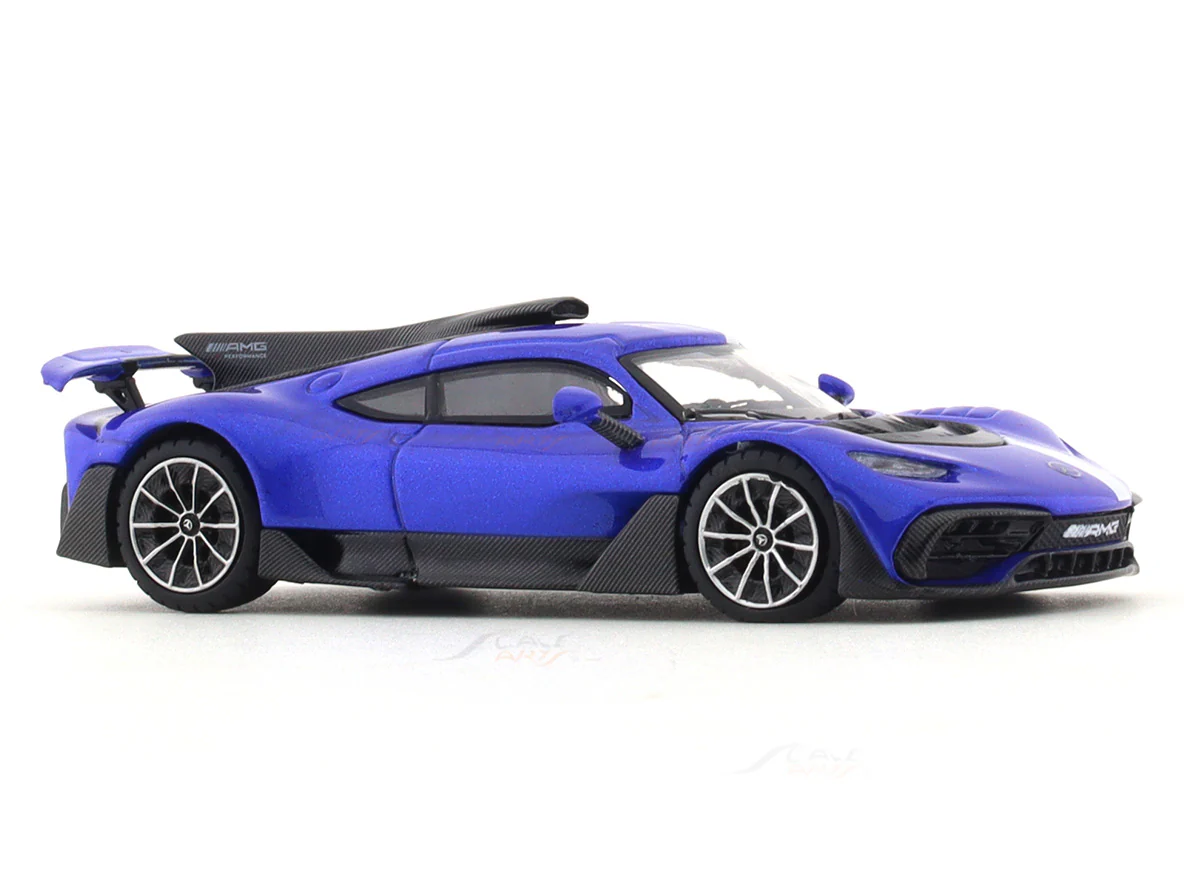 Mercedes-Benz AMG One blue 1:64 TPC diecast scale model car collectible - Image 6