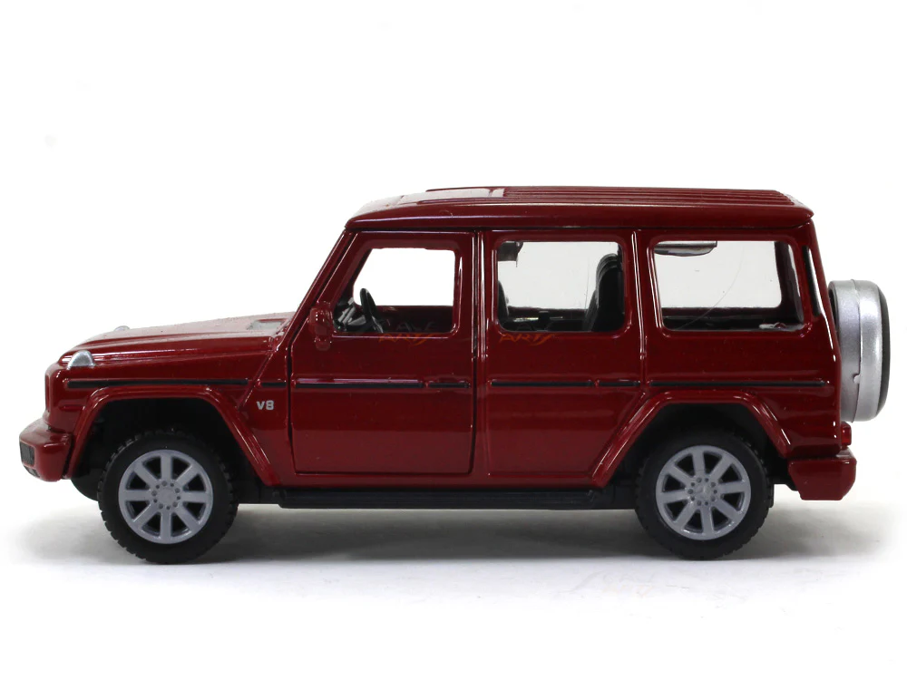 Mercedes-Benz G500 W463 red 1:43 Maisto Dealer Edition diecast Scale Model car - Image 2