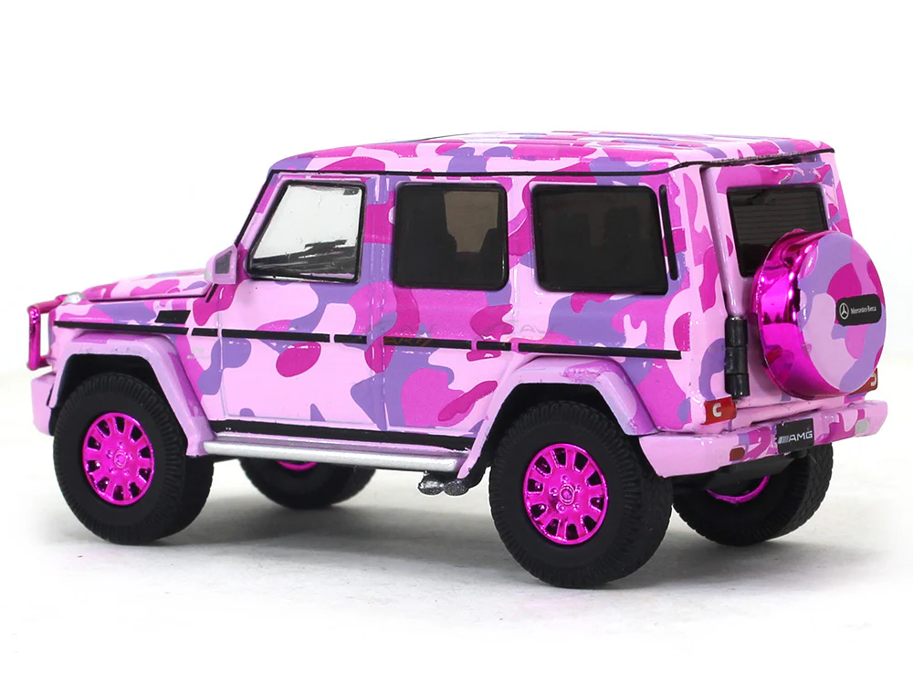 Mercedes-Benz G63 1 ST SP Edition Pink Camouflage 1:64 Era Car diecast scale model car - Image 3
