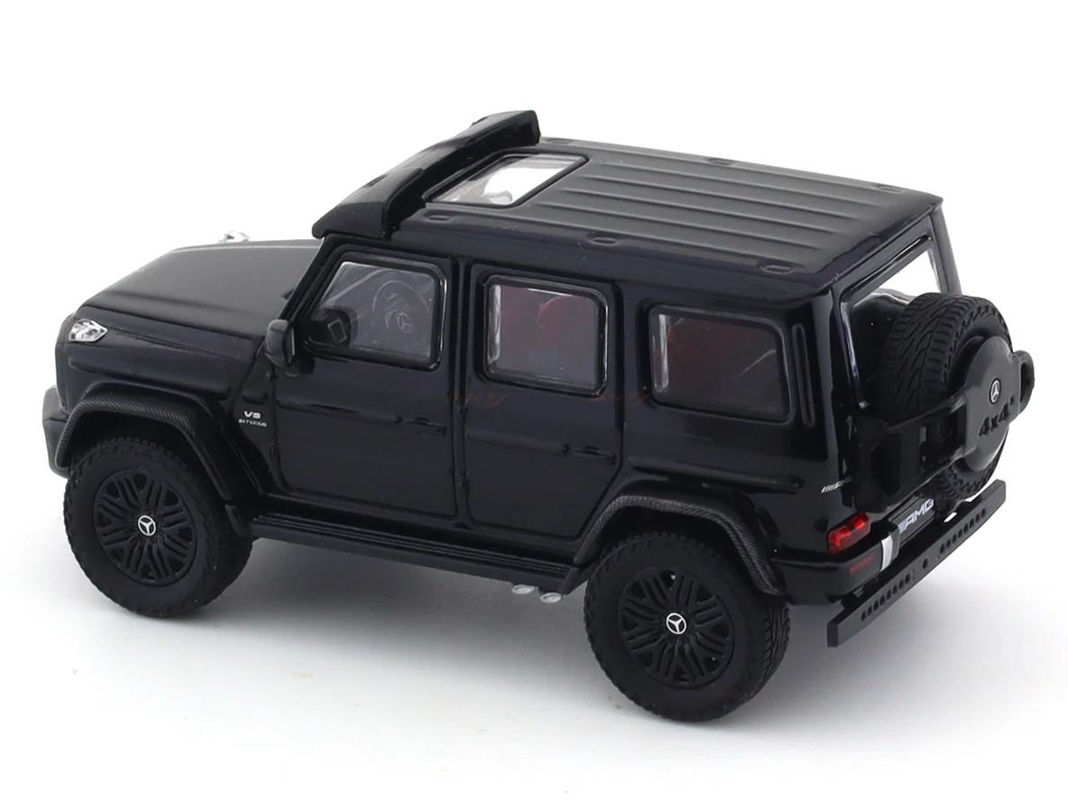 Mercedes-Benz G63 4x4 black 1:64 NZG diecast scale model car miniature - Image 8