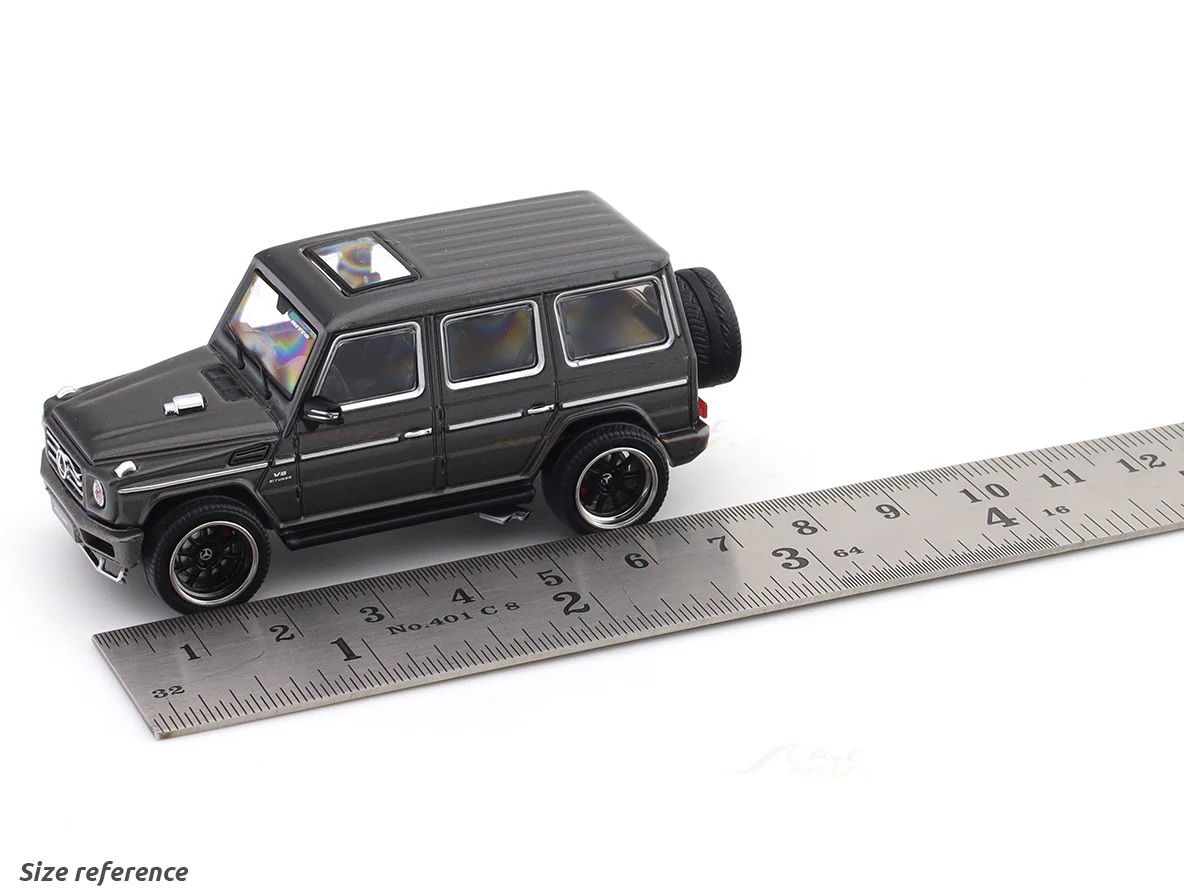 Mercedes-Benz G63 AMG Grey 1:64 LMF diecast scale model car miniature collectible - Image 9