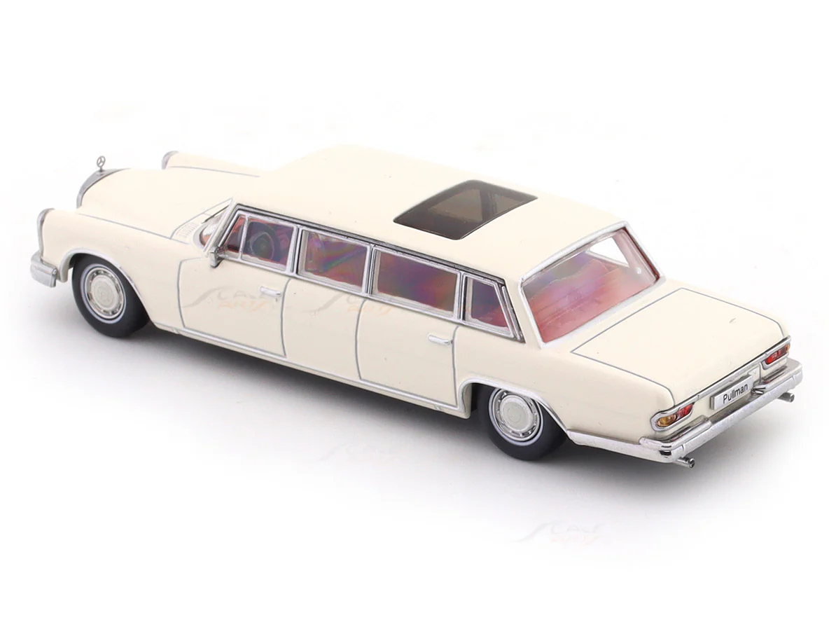 Mercedes-Benz Pullman S600 Beige 1:64 GCD diecast scale model car miniature collectible - Image 8