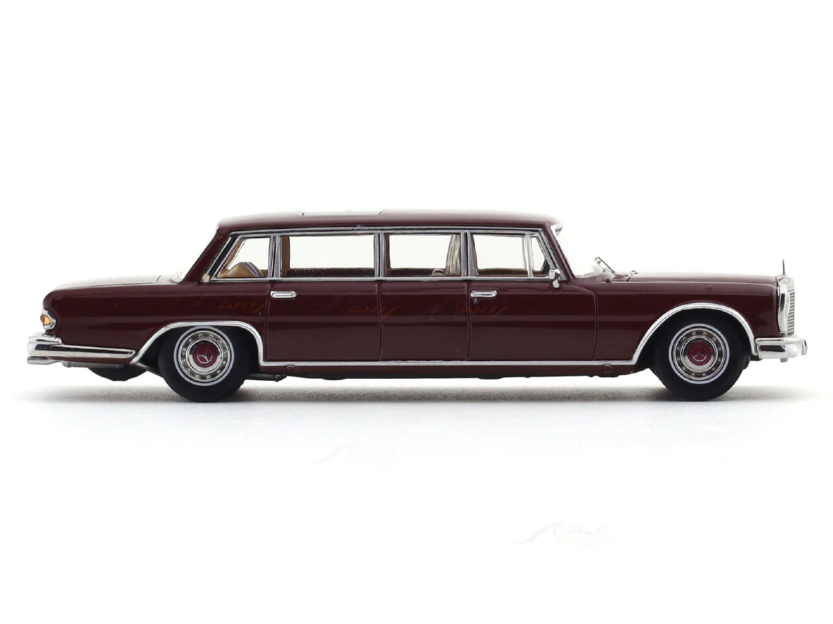 Mercedes-Benz Pullman S600 Red 1:64 GCD diecast scale model car miniature collectible - Image 5