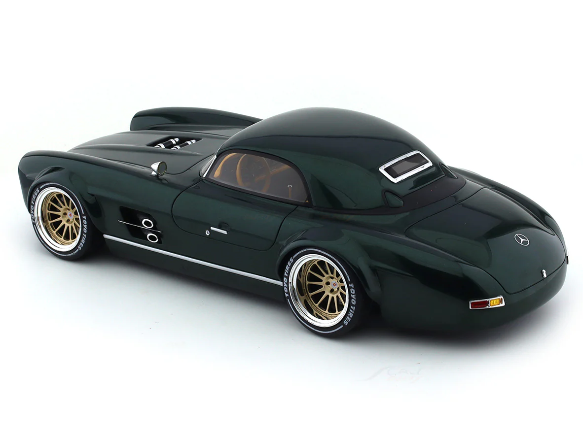 Mercedes-Benz S Club Roadster green 1:18 GT Spirit Scale Model collectible - Image 8