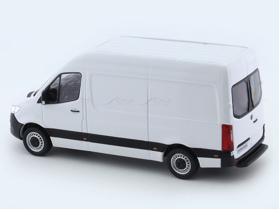 Mercedes-Benz Sprinter white 1:43 PremiumClassiXXs diecast scale model car collectible - Image 8