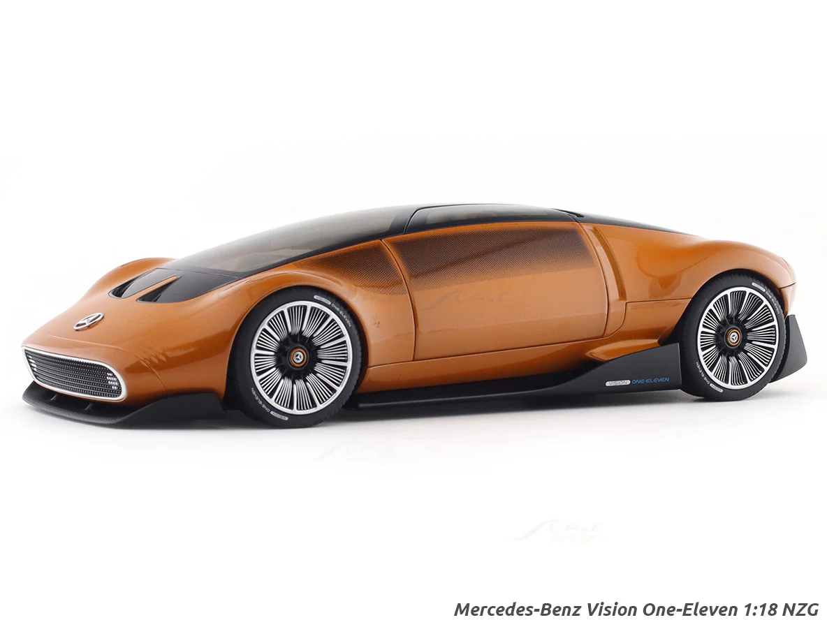 Mercedes-Benz Vision Eleven 1:18 NZG licensed diecast scale model car collectible - Image 2