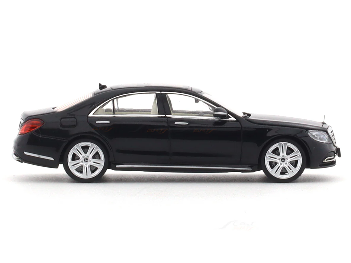 Mercedes-Benz W222 S320L black 1:64 Glory Model diecast scale model car - Image 4