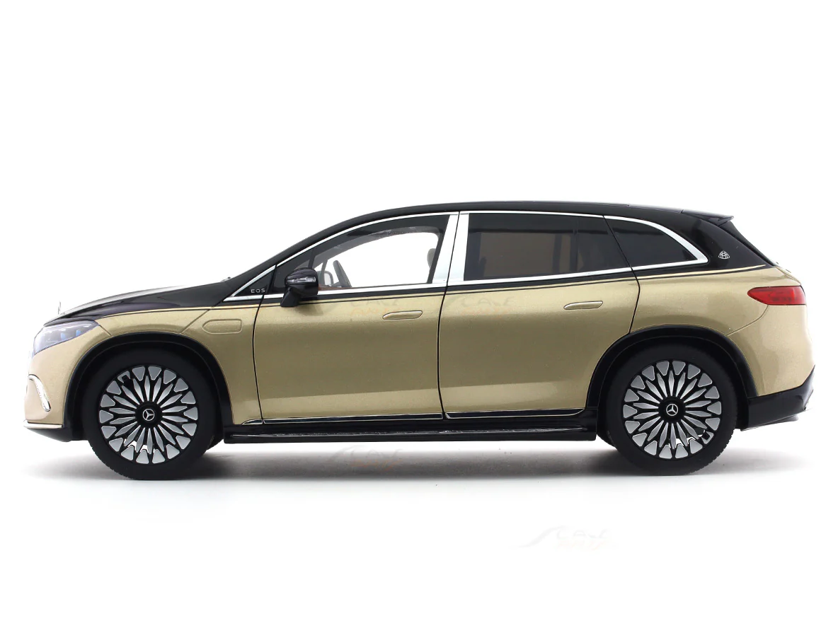Mercedes-Maybach EQS 680 SUV Z296 Black Gold 1:18 NZG diecast Scale Model car - Image 2