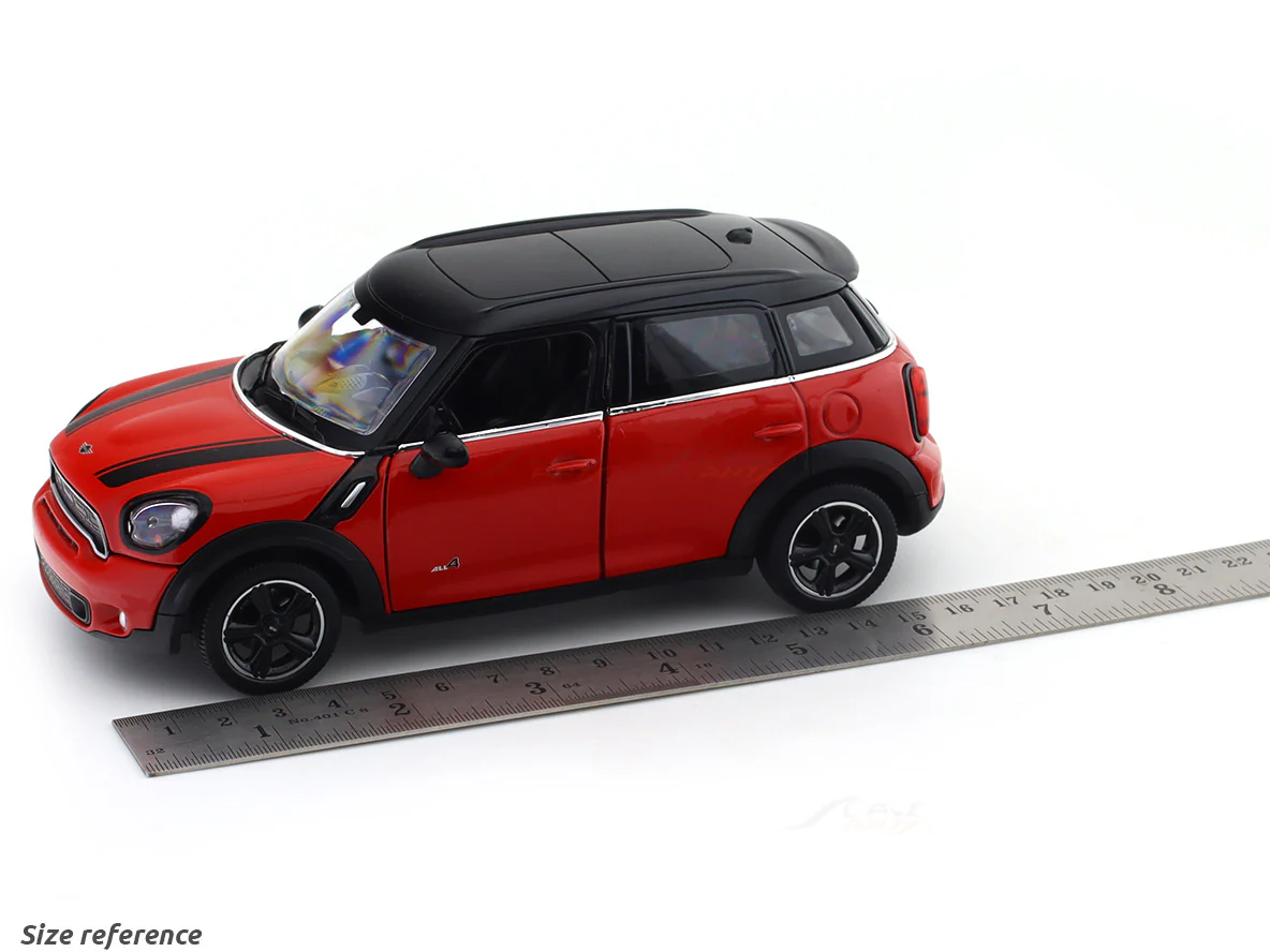Mini Cooper Countryman Red 1:24 Rastar licensed diecast alloy scale model car collectible - Image 14