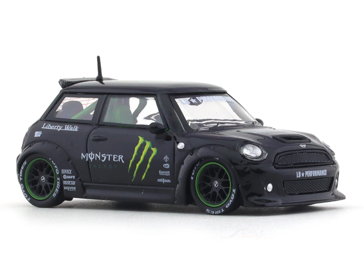 Mini Cooper LBWK Monster 1:64 Time Micro diecast scale model collectible - Image 6