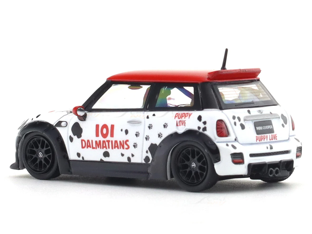 Mini Cooper R56 101 Dalmatians 1:64 Time Micro Diecast Scale Model Car Miniature - Image 3