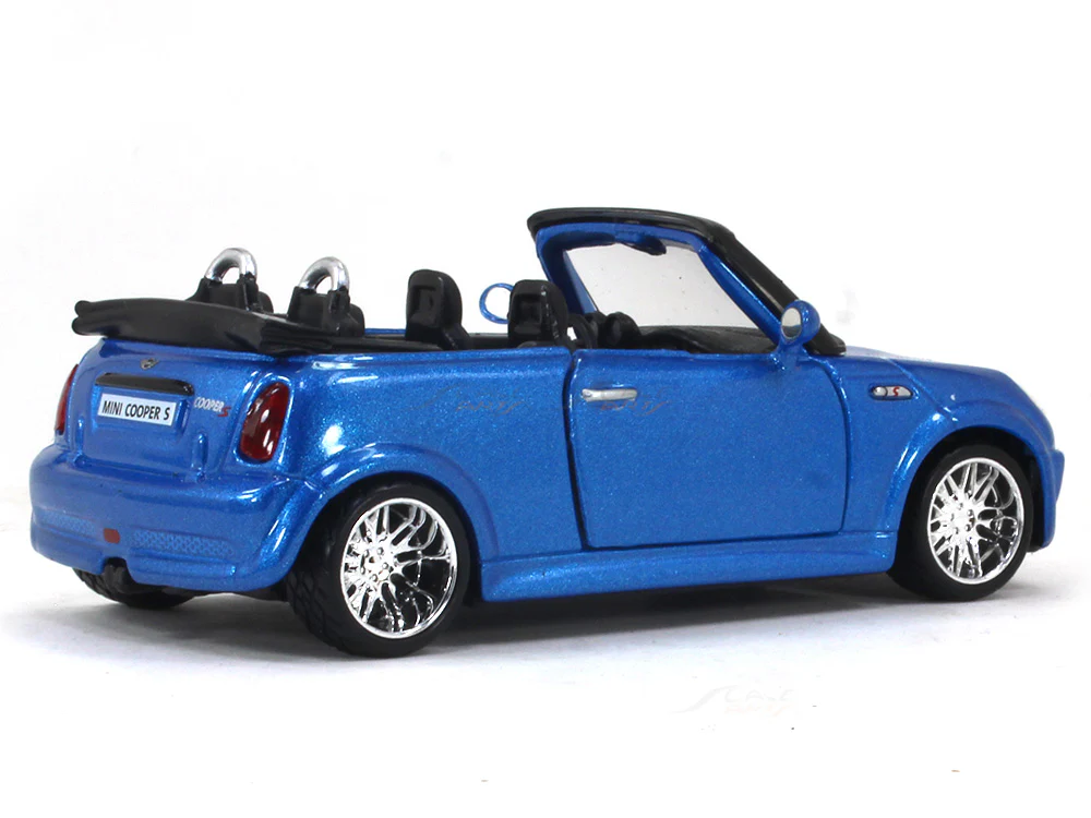 Mini Cooper S Cabriolet 1:32 Bburago diecast Scale Model Car - Image 4
