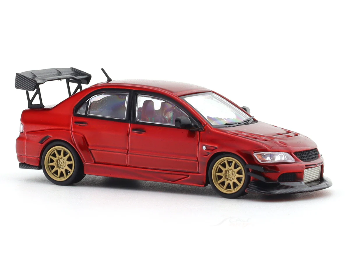 Mitsubishi Evolution IX Red 1:64 CM Model diecast scale model car miniature - Image 6