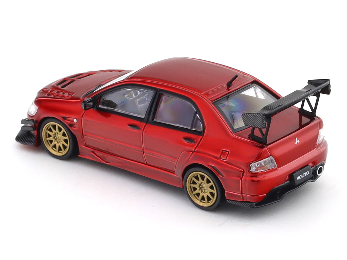 Mitsubishi Evolution IX Red 1:64 CM Model diecast scale model car miniature - Image 8