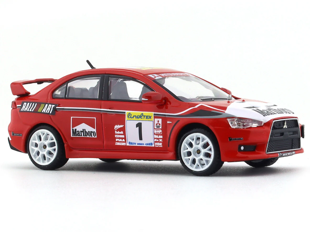 Mitsubishi Evolution X Marlboro red 1:64 HKM diecast scale model car - Image 6