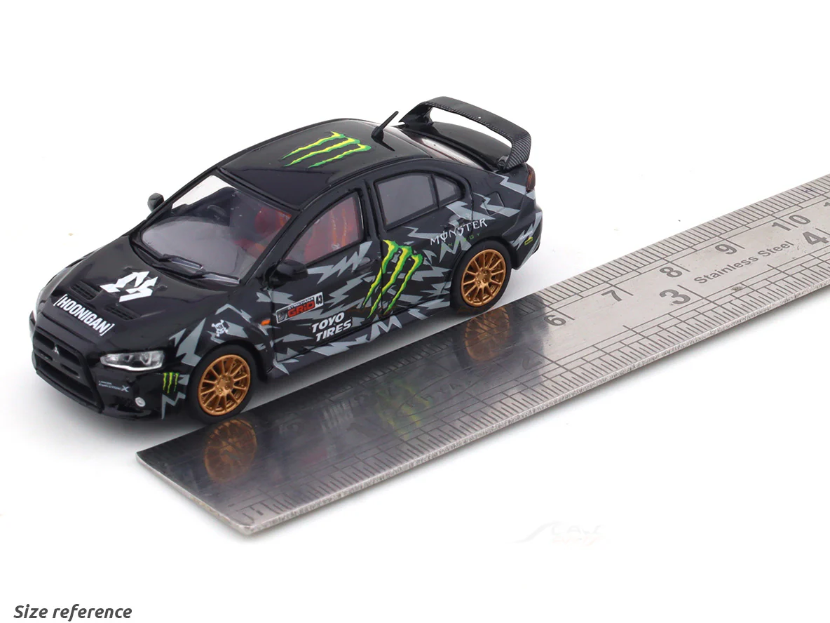 Mitsubishi Lancer Evolution X Monster 1:64 Time Micro diecast scale model collectible - Image 9
