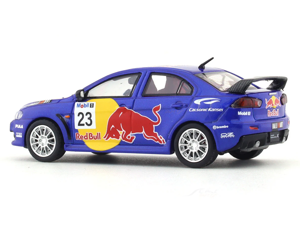Mitsubishi Lancer Evolution X RB 1:64 Time Micro diecast scale model collectible - Image 3