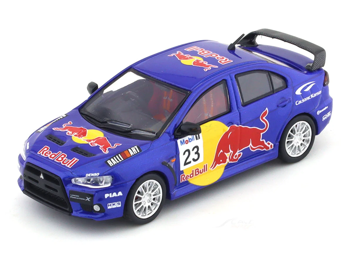 Mitsubishi Lancer Evolution X RB 1:64 Time Micro diecast scale model collectible - Image 7