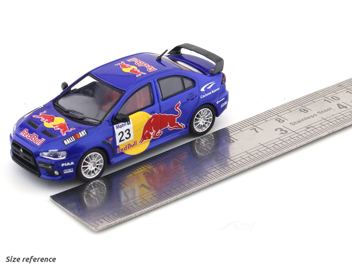 Mitsubishi Lancer Evolution X RB 1:64 Time Micro diecast scale model collectible - Image 9