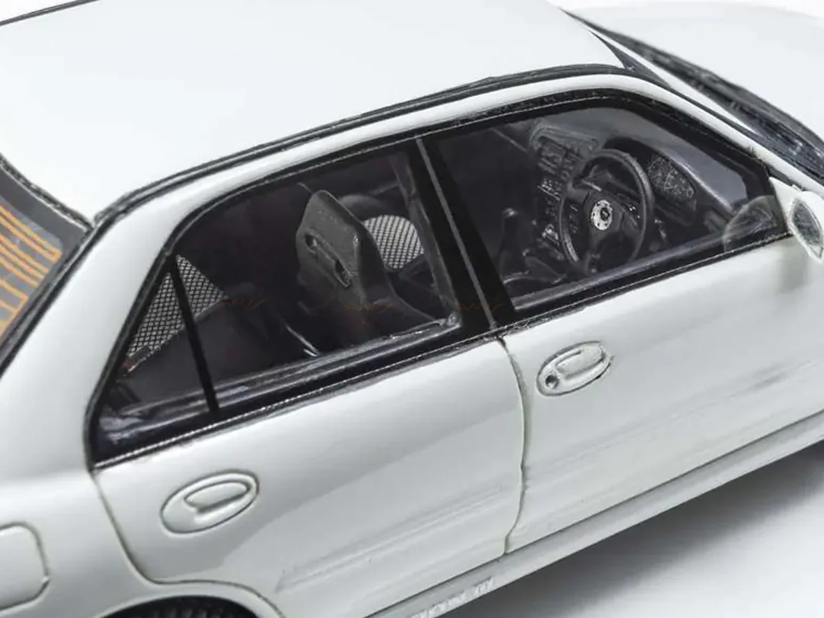 Mitsubishi Lancer Evolution III White 1:43 Kyosho Premium Licensed Diecast Scale Model Car Collectible - Image 6