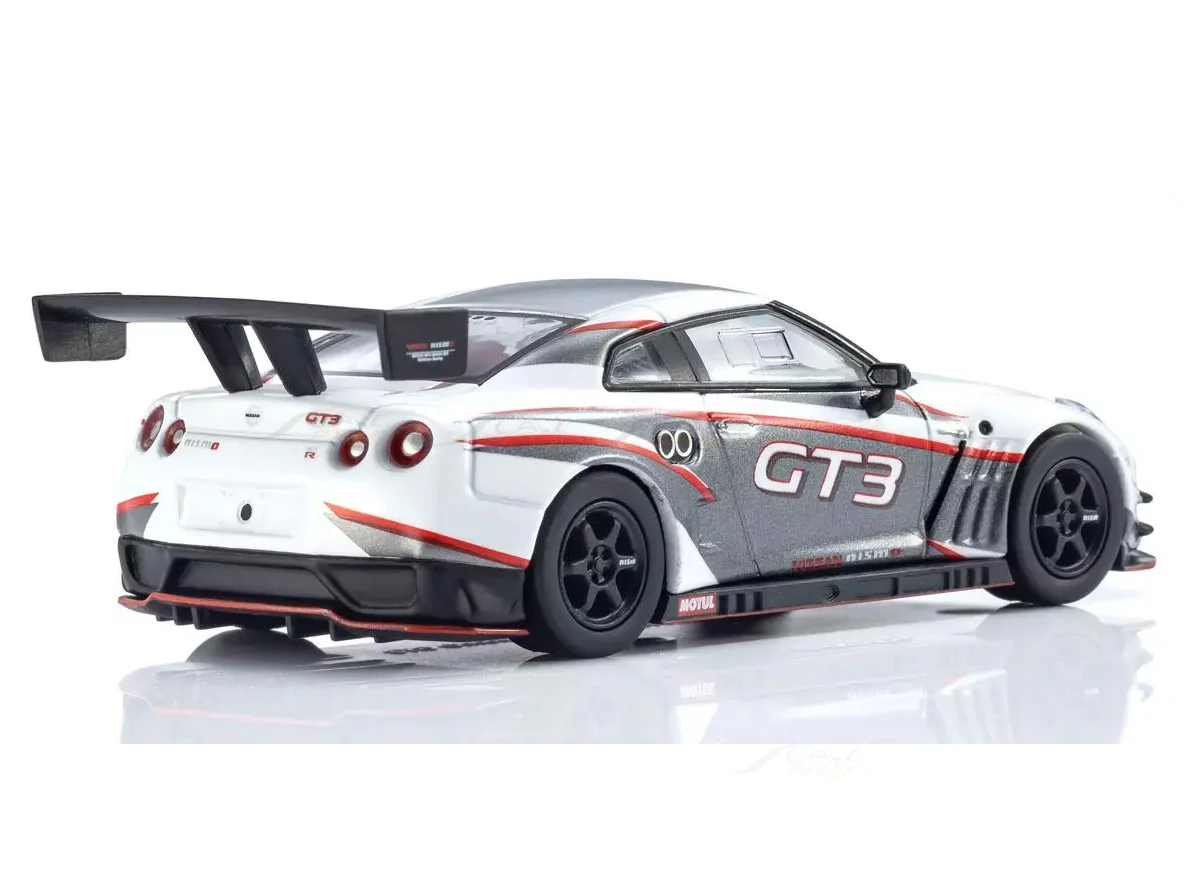 Nissan Nismo R35 GT-R GT3 with LED 1:64 Kyosho Licensed Diecast Scale Model Car Miniature - Image 14