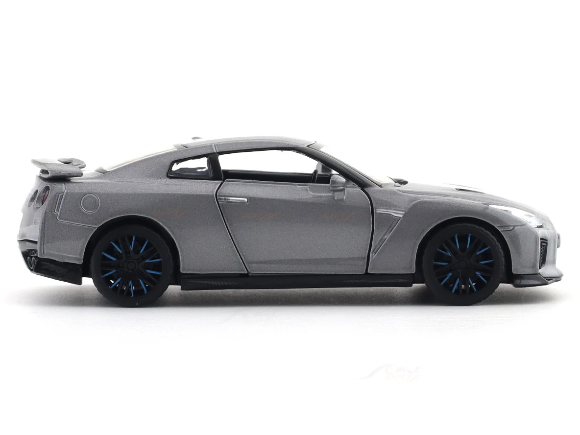 Nissan Skyline GT-R R35 50th Anniversary 1:32 MSZ licensed pullback diecast Scale Model car collectible - Image 6