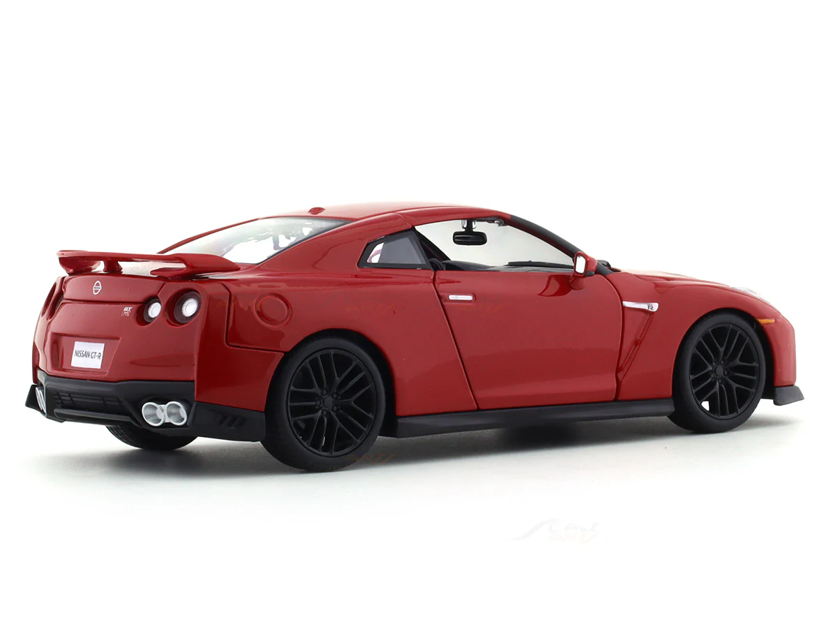 Nissan Skyline GT-R R35 Red 1:24 Bburago licensed diecast Scale Model car - Image 4