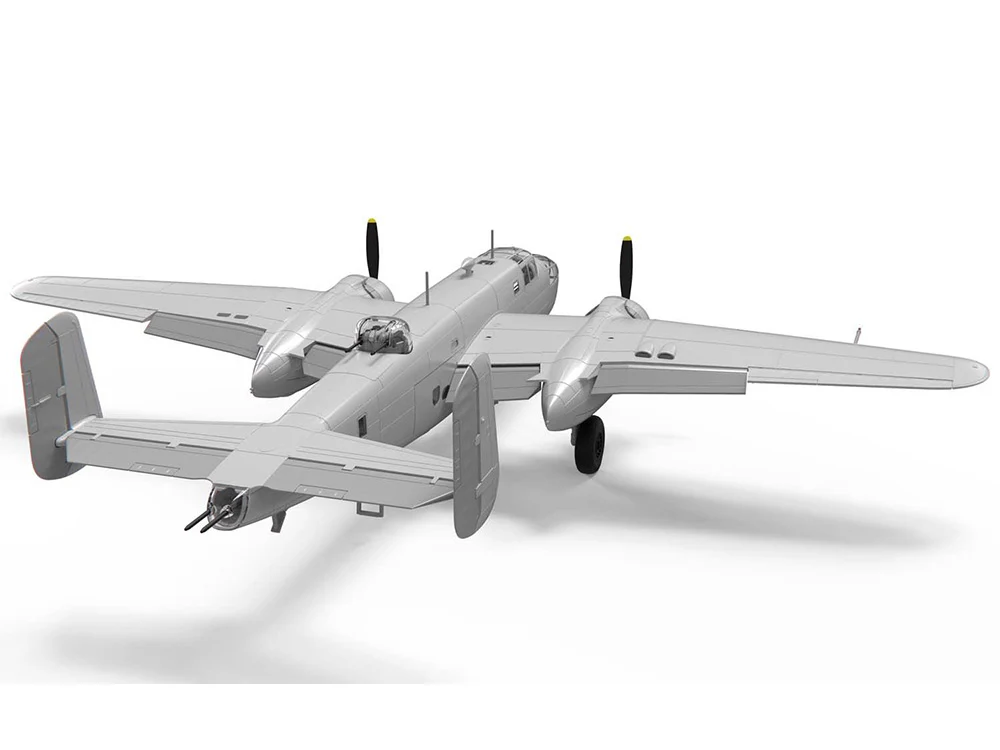 North American B-25B Mitchell 1:72 Airfix plastic model kit fighter jet - Image 5