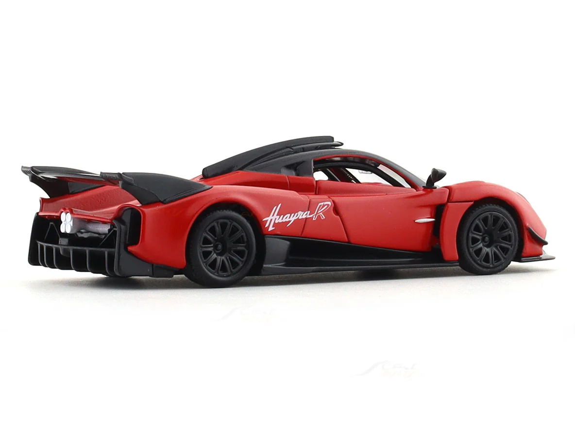 Pagani Huayra R matte red 1:33-42 RMZ City licensed pull back car scale model - Image 4
