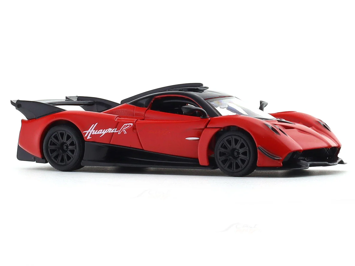 Pagani Huayra R matte red 1:33-42 RMZ City licensed pull back car scale model - Image 6