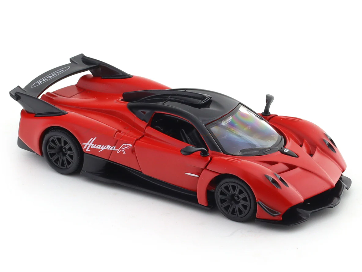 Pagani Huayra R matte red 1:33-42 RMZ City licensed pull back car scale model - Image 7