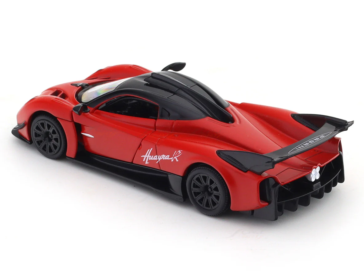 Pagani Huayra R matte red 1:33-42 RMZ City licensed pull back car scale model - Image 8