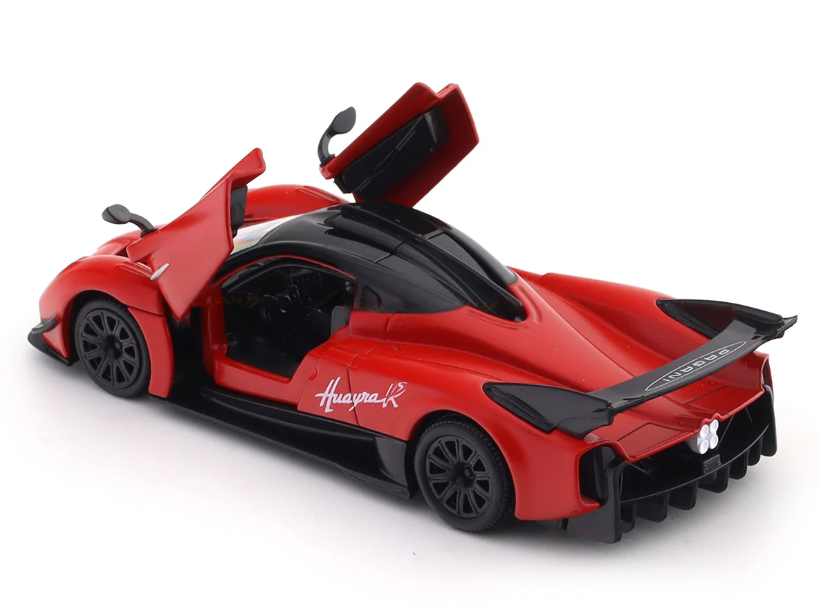 Pagani Huayra R matte red 1:33-42 RMZ City licensed pull back car scale model - Image 9
