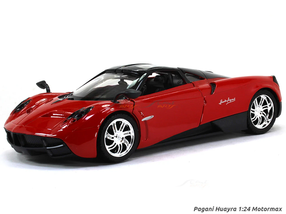 Pagani Huayra red 1:24 Motormax diecast scale model car