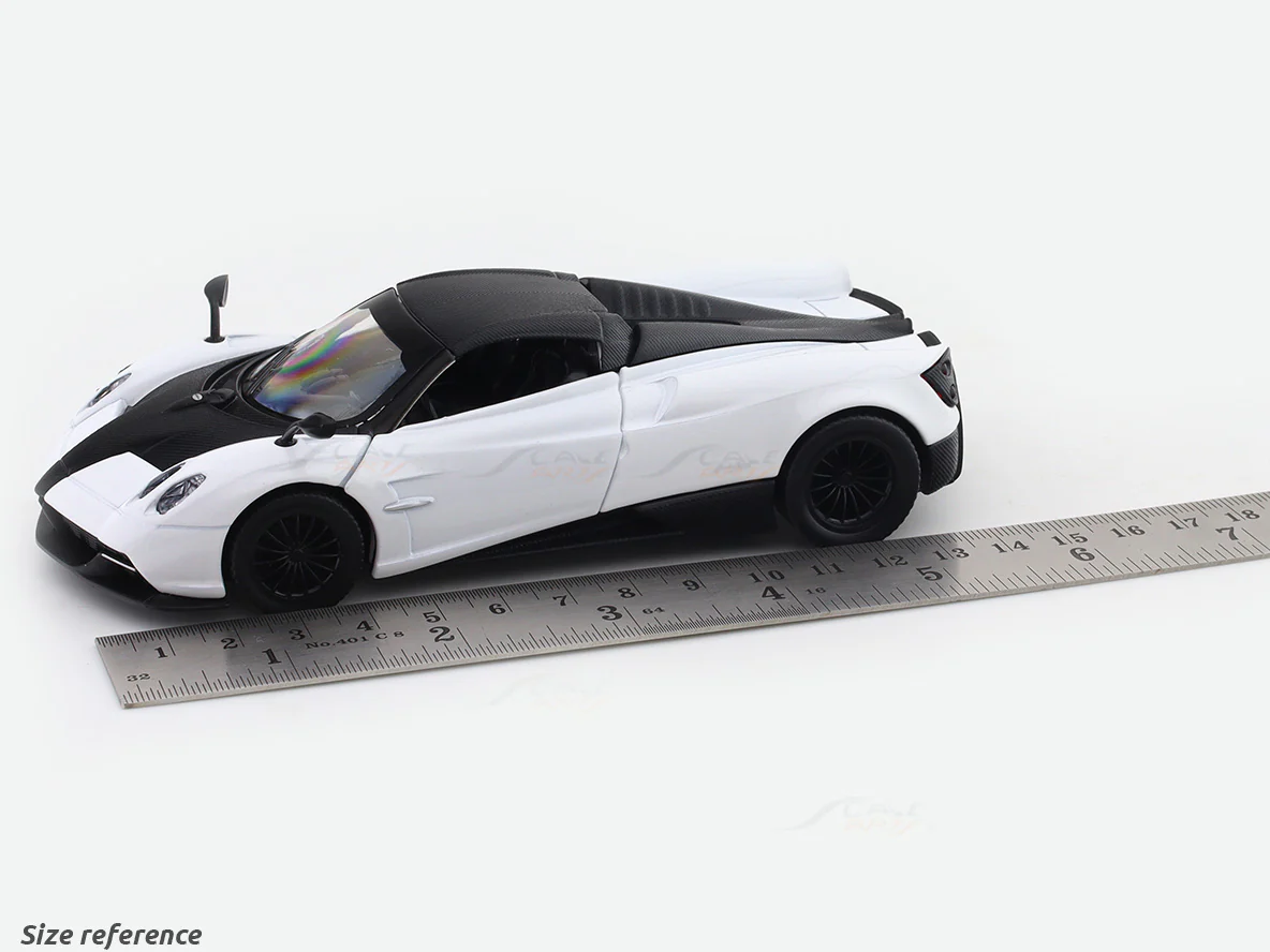 Pagani Huayra White 1:32 MSZ licensed pullback diecast Scale Model car collectible - Image 10