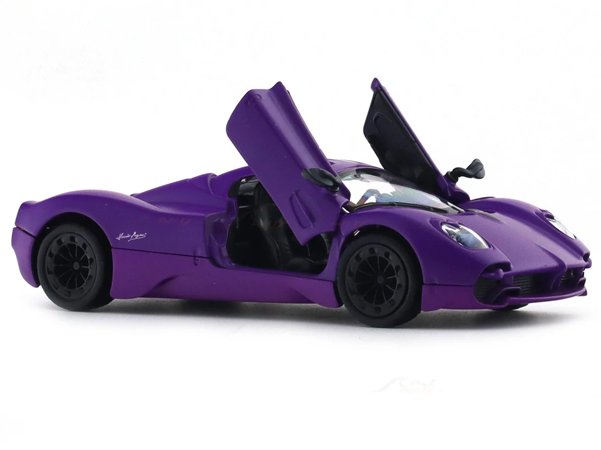 Pagani Utopia Purple 1:33-42 RMZ City licensed pull back car scale model - Image 8