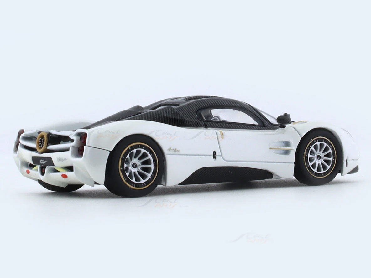 Pagani Utopia white 1:64 XF Model diecast scale model car collectible - Image 4