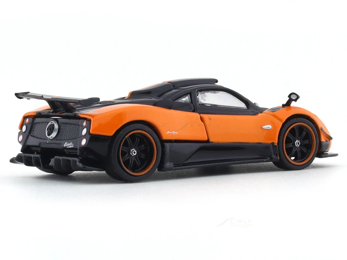 Pagani Zonda Cinque Arancio Saint Tropez 1:64 Tarmac works diecast scale model car - Image 4