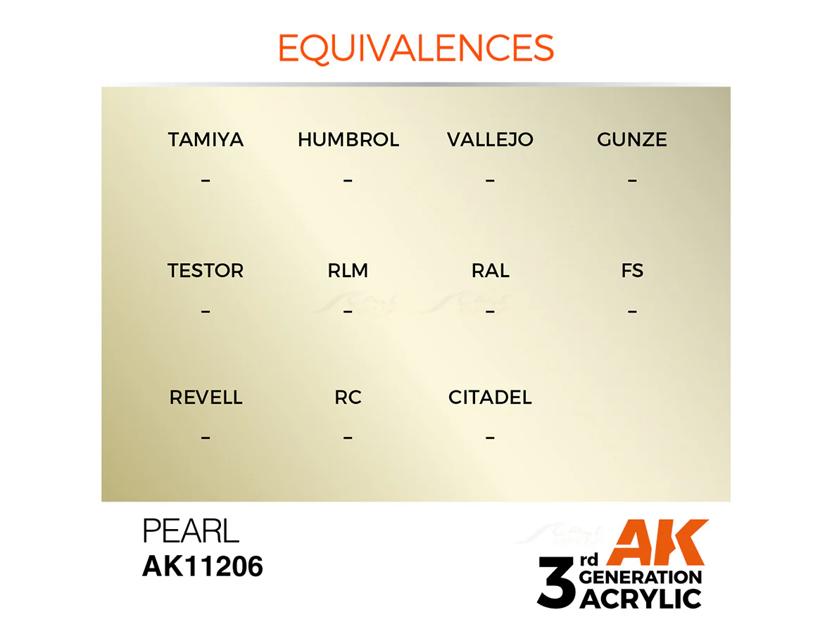 Pearl 17ml AK Interactive acrylic color AK11206 - Image 2